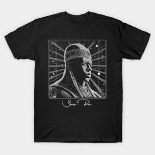 Sun Ra  -- Original Psychedelic Design T-Shirt